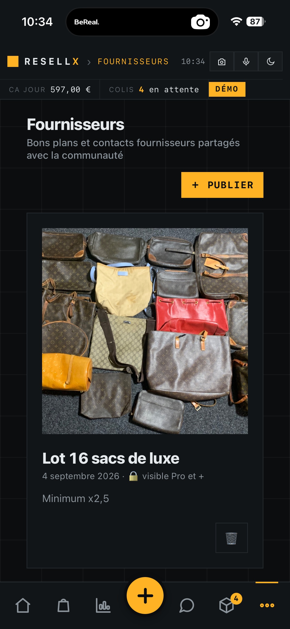Écran Fournisseurs : bons plans partagés par la communauté